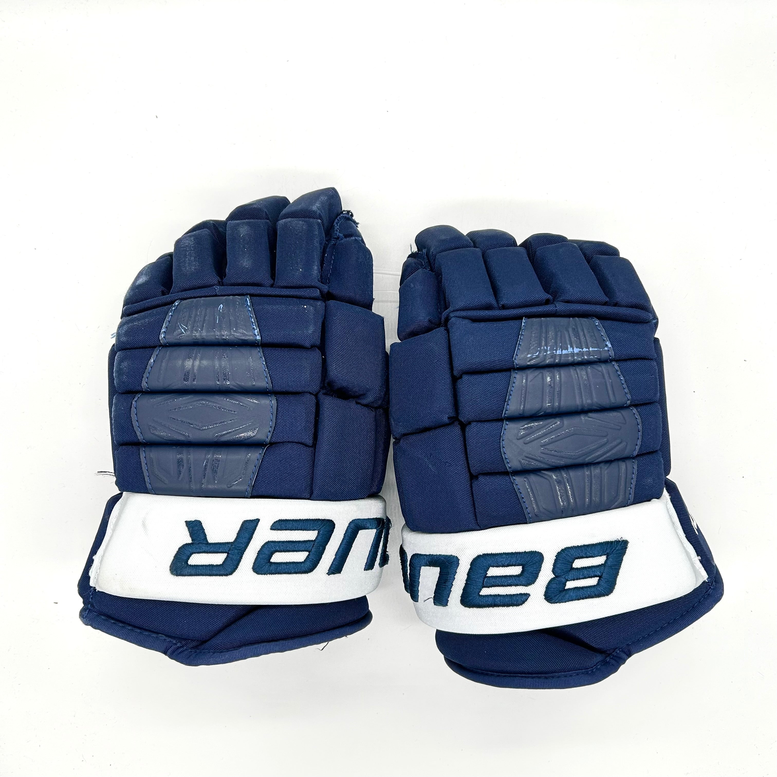 Bauer Pro Series - Gants Pro Stock d'occasion (bleu marine)